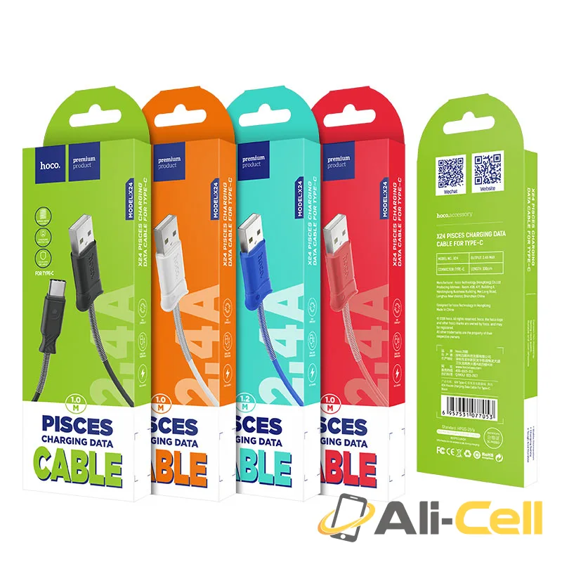 Cable USB to Type C «X24 Pisces» charging data sync (1.2m) — 7