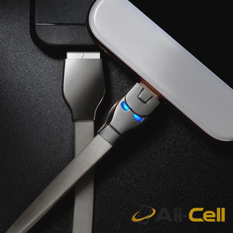 Cable USB to Type C «U14 Steel man» charging data sync (1.2m) — 5