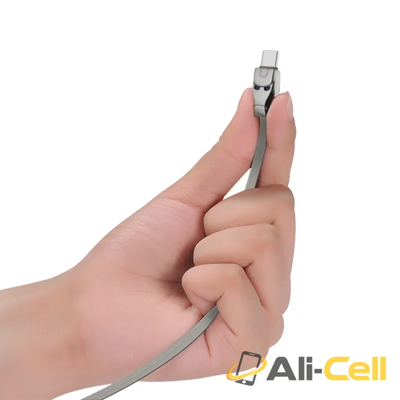 Cable USB to Type C «U14 Steel man» charging data sync (1.2m) — 4