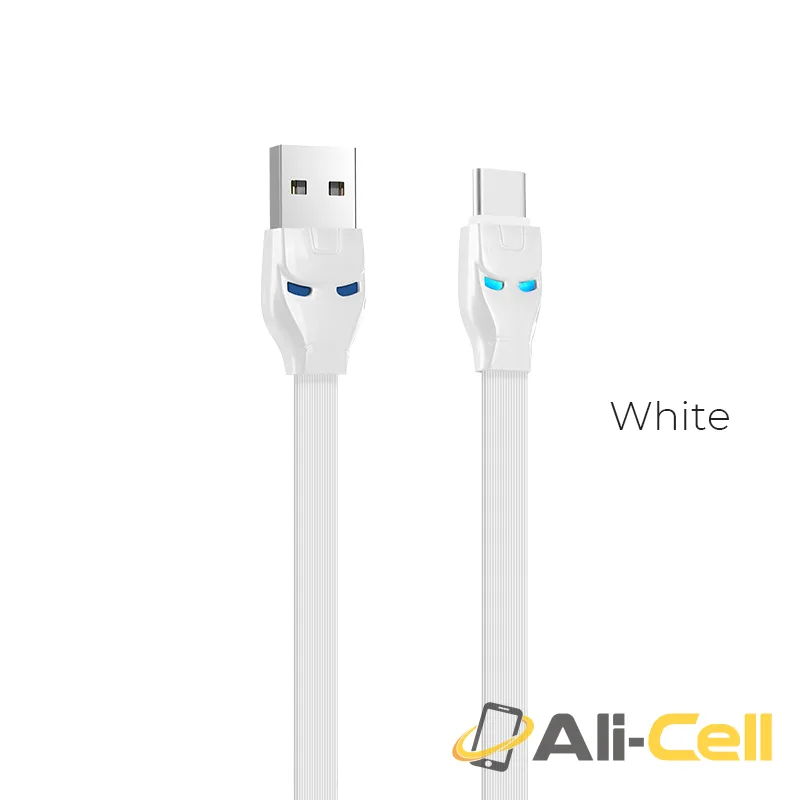 Cable USB to Type C «U14 Steel man» charging data sync (1.2m)
