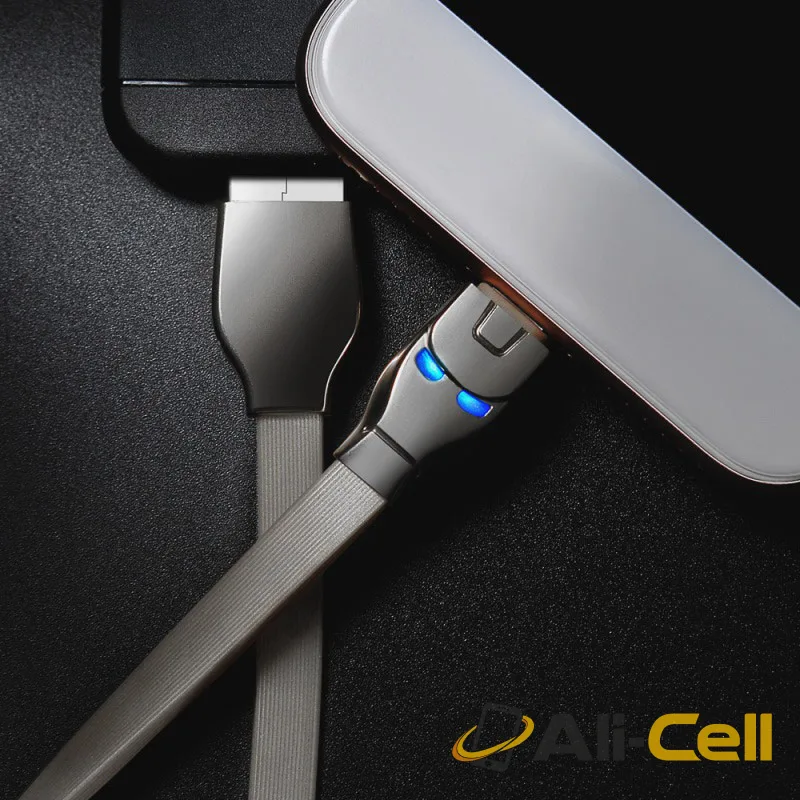 Cable USB to Micro USB «U14 Steel man» charging data sync (1.2m) — 5