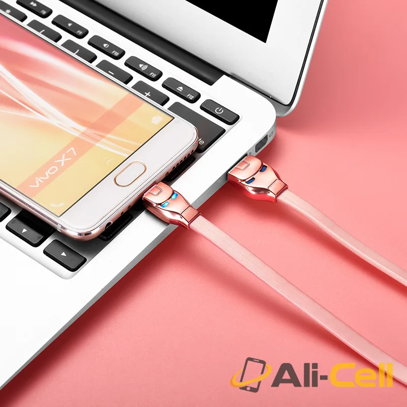 Cable USB to Micro USB «U14 Steel man» charging data sync (1.2m) — 6