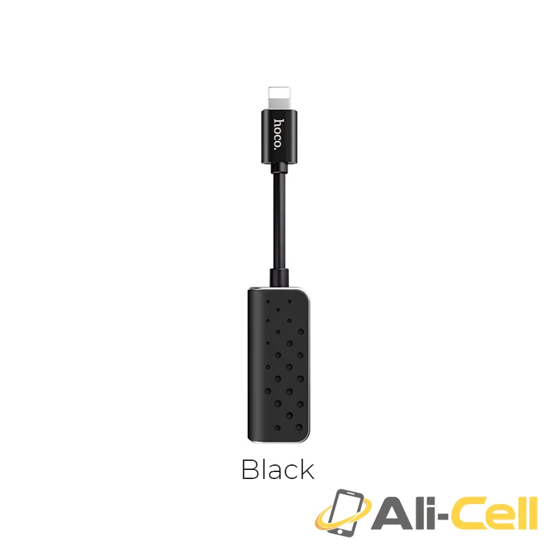 Adapter Lightning to 3.5mm jack «LS11» 2 in 1 audio converter
