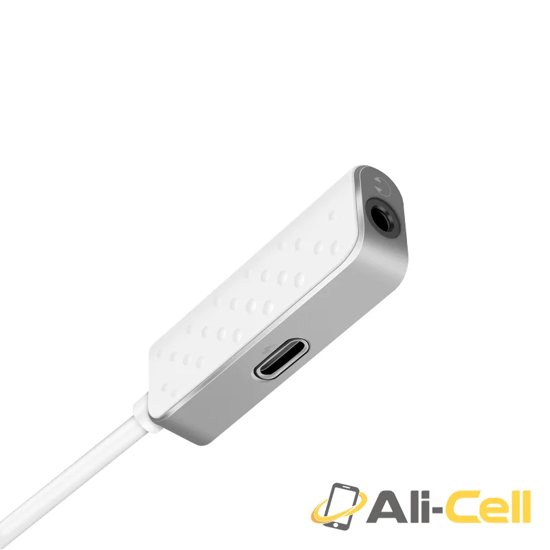 Adapter Lightning to 3.5mm jack «LS11» 2 in 1 audio converter — 3