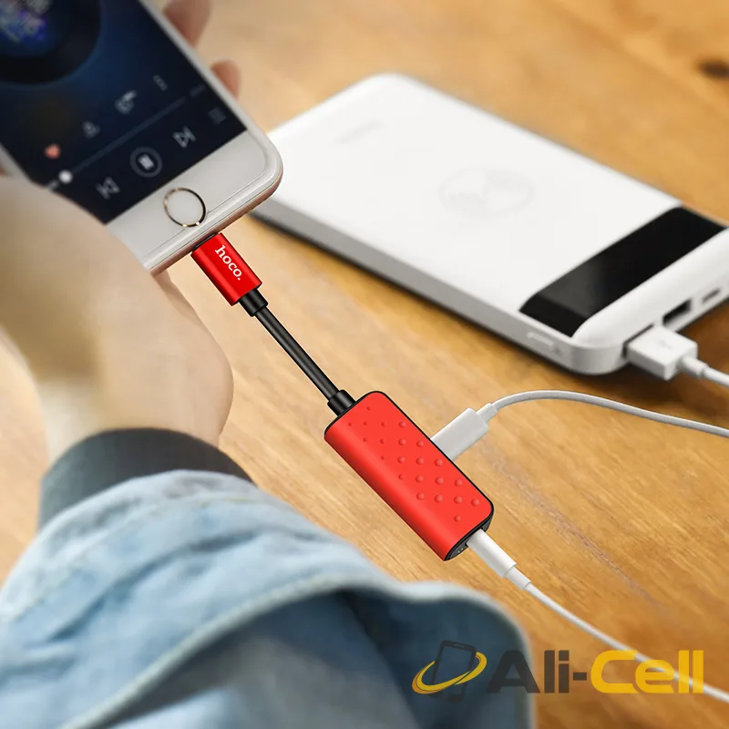 Adapter Lightning to 3.5mm jack «LS11» 2 in 1 audio converter — 6