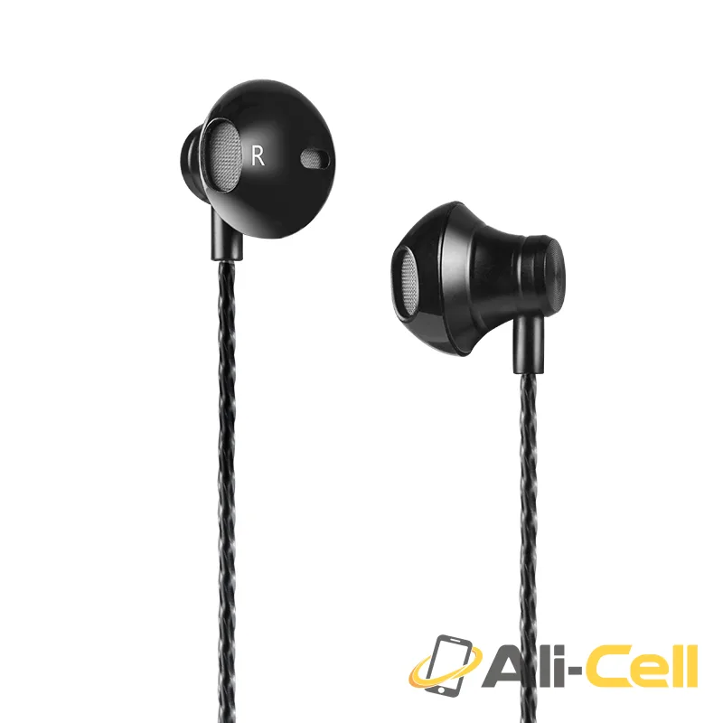 Wired earphones “M18 Gesi Metallic” with microphone — 2