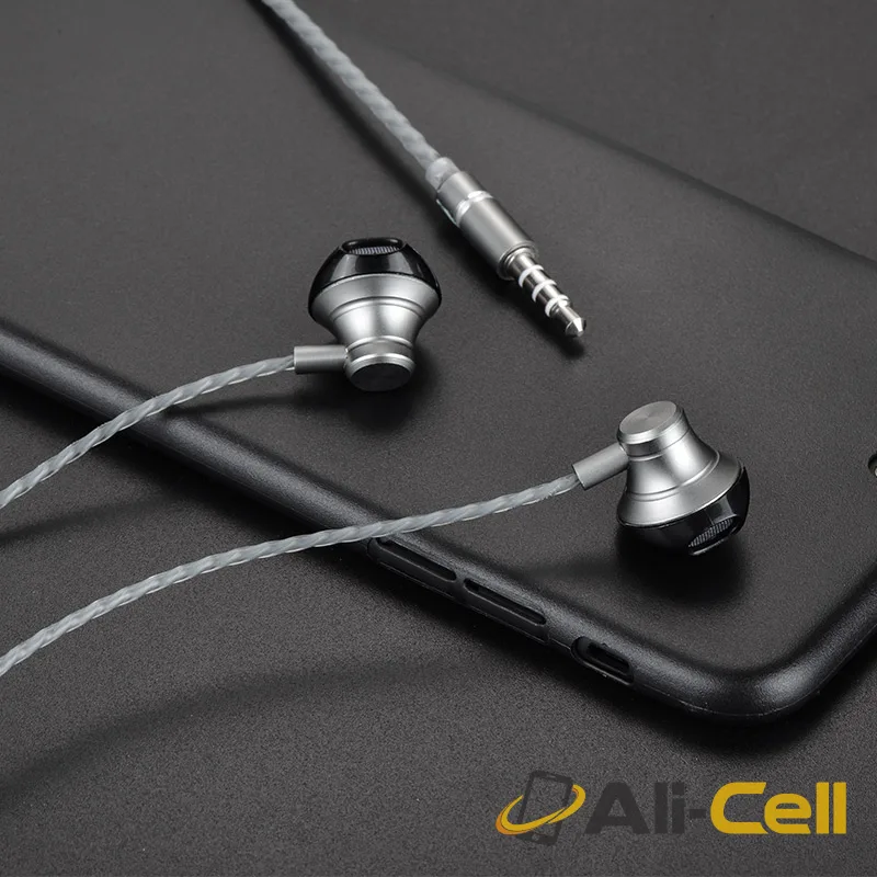 Wired earphones “M18 Gesi Metallic” with microphone — 4