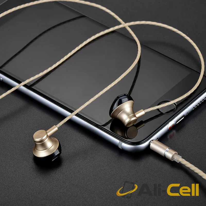 Wired earphones “M18 Gesi Metallic” with microphone — 5