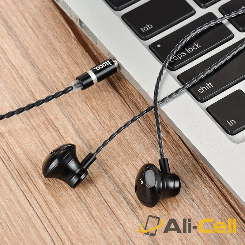 Wired earphones “M18 Gesi Metallic” with microphone — 6