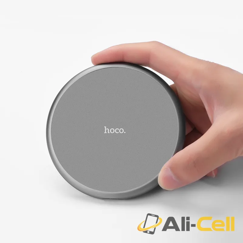 Wireless charger “CW3A Round” portable tabletop charging dock — 4