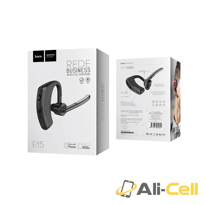 Wireless headset “E15 Rede” earphone with mic — 7