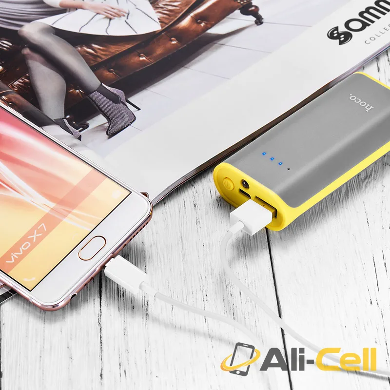 Power bank «B21-5200 Tiny Concave» 5200 mAh power indicator — 6