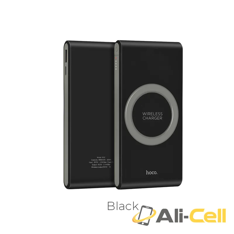 Power bank «B32 Energetic» 8000 mAh wireless charging