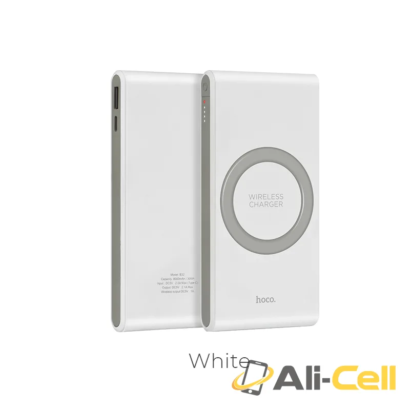 Power bank «B32 Energetic» 8000 mAh wireless charging