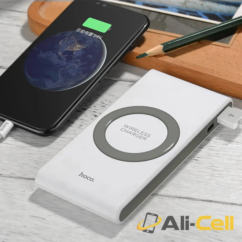 Power bank «B32 Energetic» 8000 mAh wireless charging — 5
