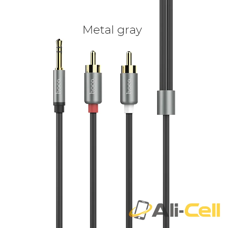 Cable dual RCA to 3.5mm “UPA10” audio plated plugs (1.5m)