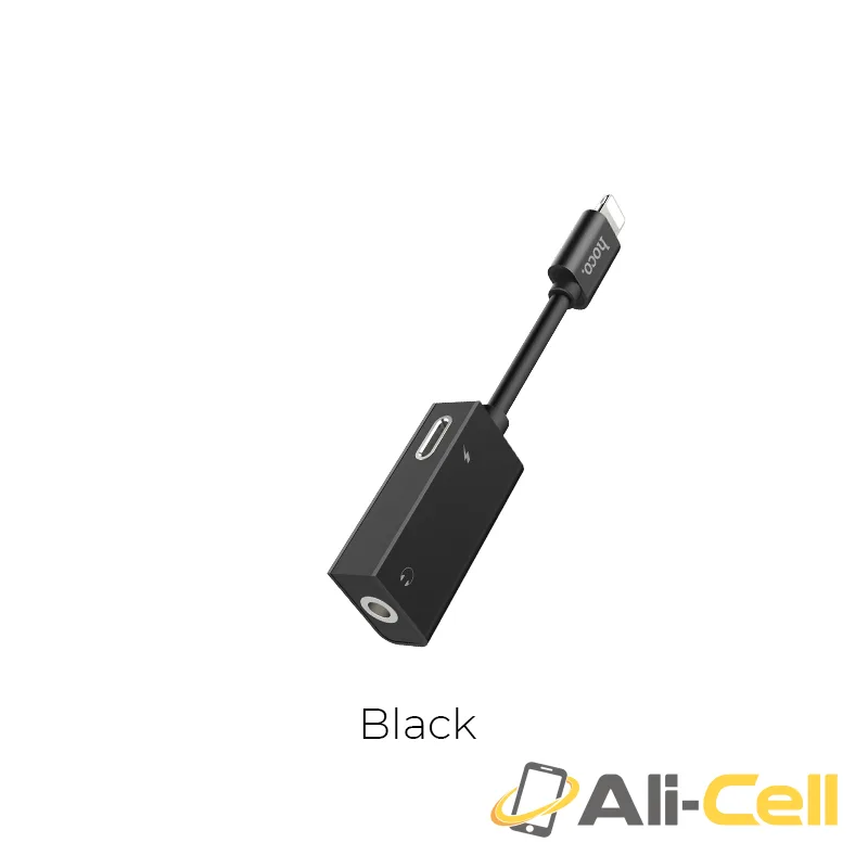 Adapter Lightning to 3.5mm jack «LS16» 2 in 1 audio converter