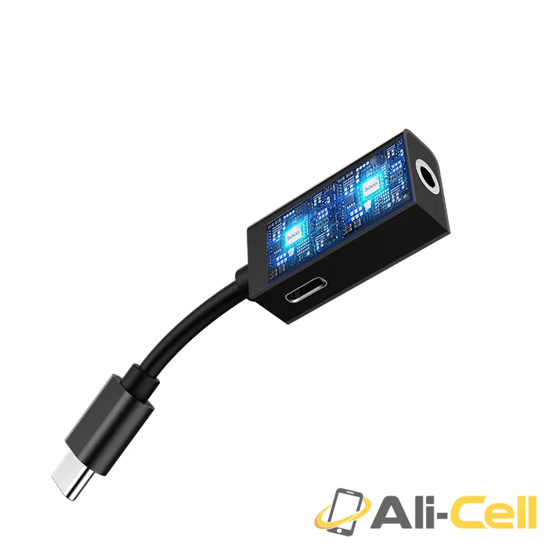Adapter Lightning to 3.5mm jack «LS16» 2 in 1 audio converter — 3