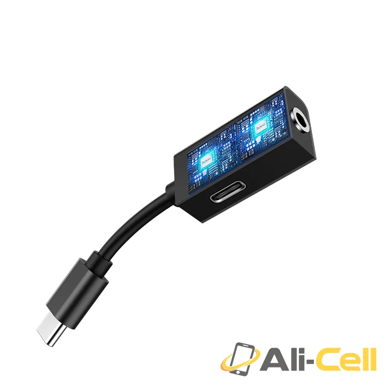 Adapter Type C to 3.5 mm «LS14» 2 in 1 audio converter — 3