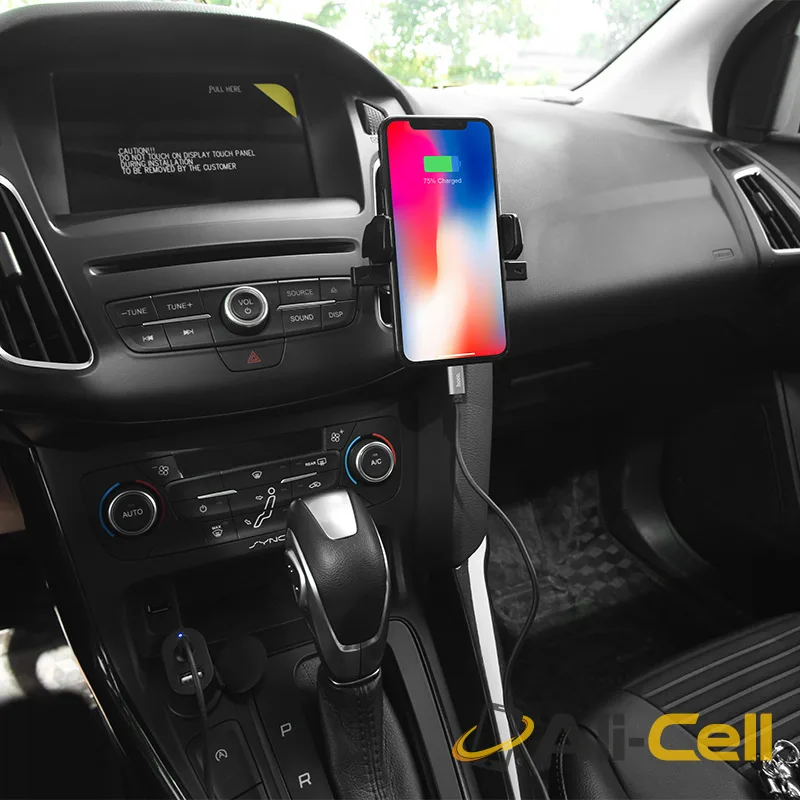 Car charger «Z18 PD» single USB built-in Lightning cable — 6
