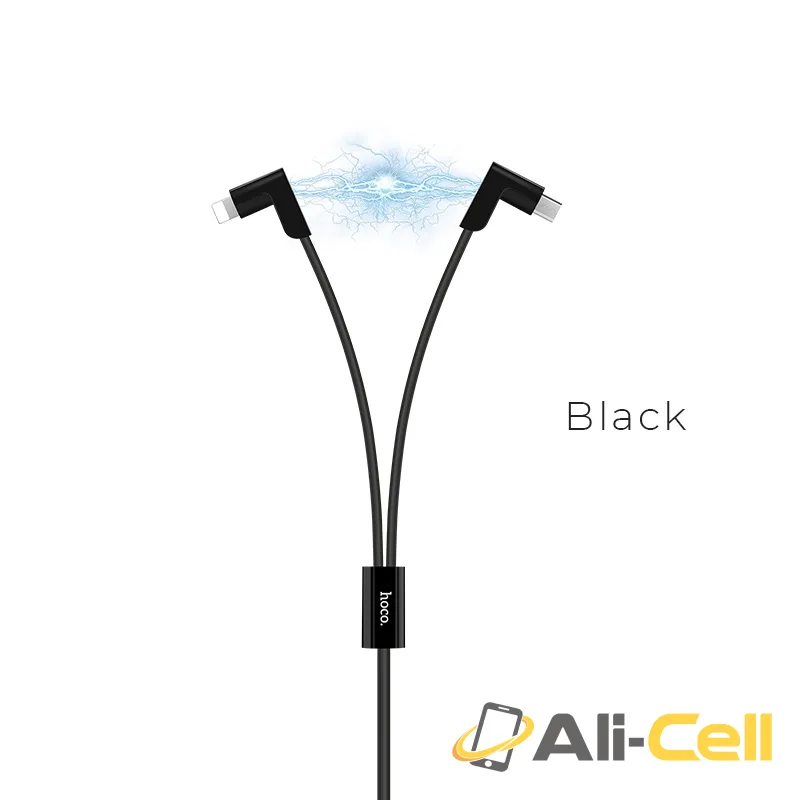 Cable «X12 Magnetic 2in1» charging USB to Lightning & Micro USB (1.2m)