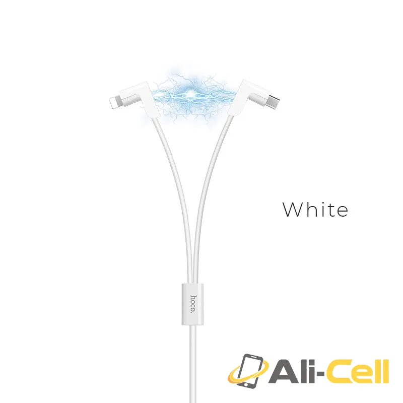 Cable «X12 Magnetic 2in1» charging USB to Lightning & Micro USB (1.2m)