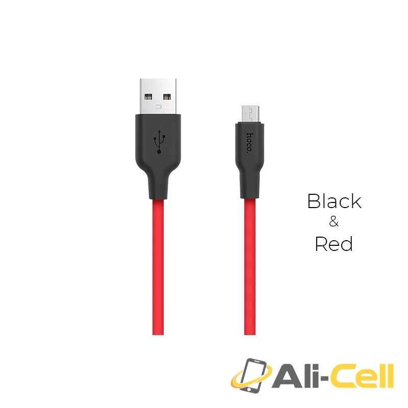 Cable «X21 Silicone» charging data Micro-USB (1.0m)