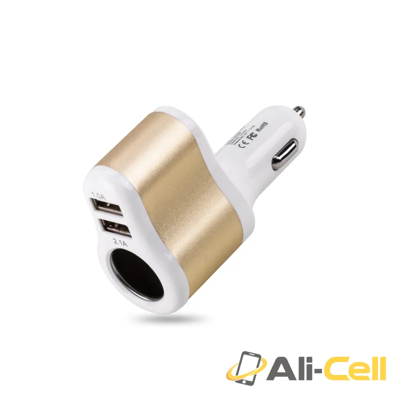 Car charger «UC206» dual USB single cigarette lighter — 2