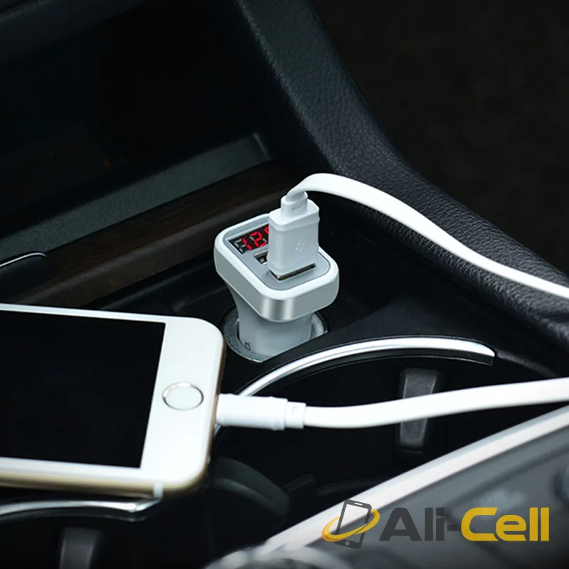 Car charger «Z3» digital display dual USB 3.1A — 7