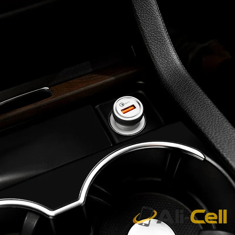 Car charger “Z4” single USB charging adapter QC2.0 — 4