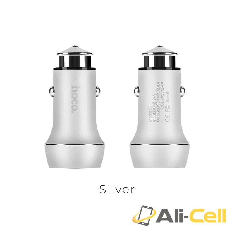 Car charger “Z7 Kingkong” dual USB 2.4A