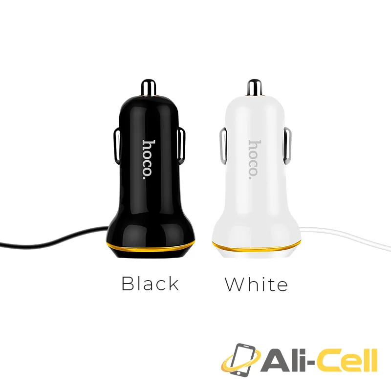 Car charger “Z14” single USB built in spring cable — 7