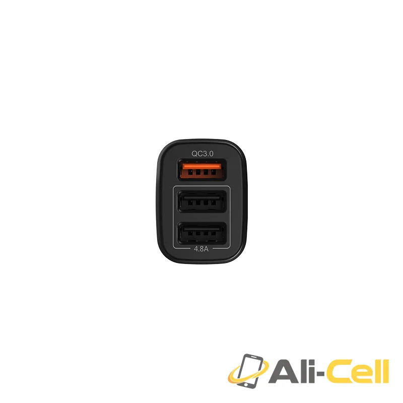Car charger “Z15B Kuso” three USB QC3.0 — 3