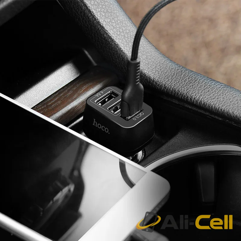 Car charger “Z15B Kuso” three USB QC3.0 — 5