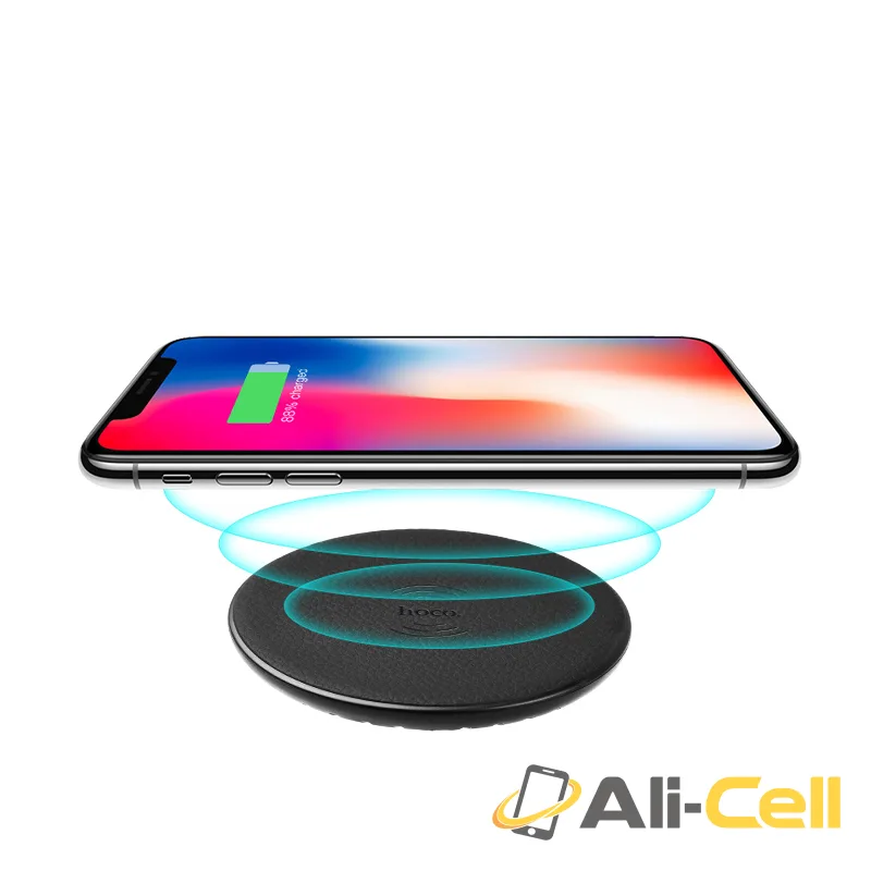Wireless charger “CW14 Round” portable tabletop charging pad dock — 3