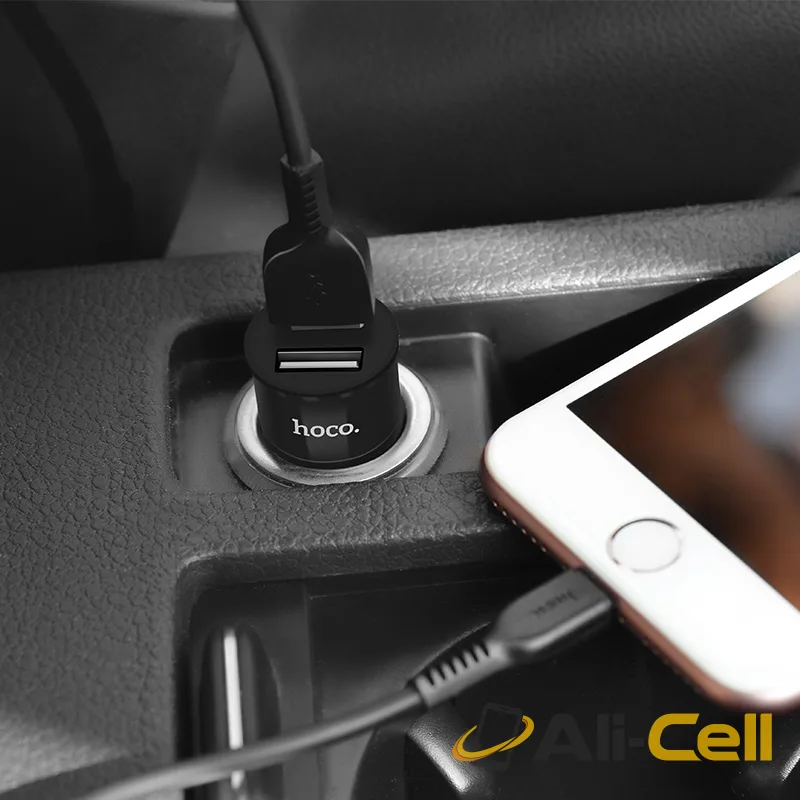 Car charger “Z17A Sure” dual USB 2.4A total — 5