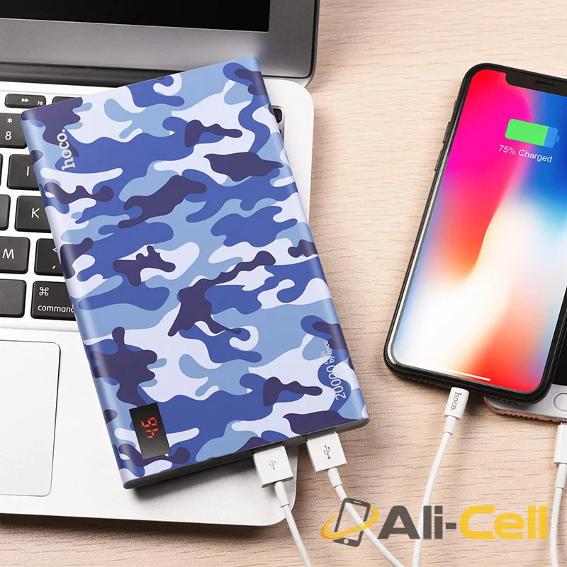 Power bank «B33A-20000 Camouflage» 20000 mAh with LED display — 6