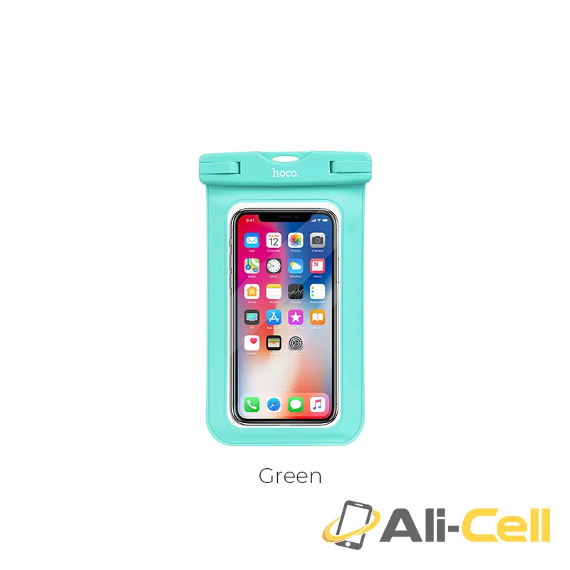 Waterproof case “Precious jade” universal swim bag depth 20m
