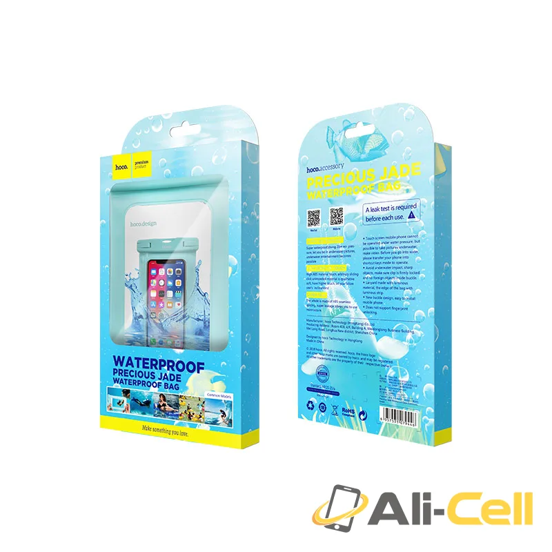Waterproof case “Precious jade” universal swim bag depth 20m — 7