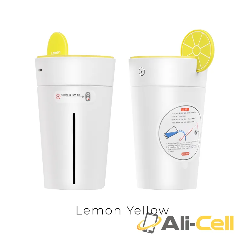 Air humidifier “Lemon cup” portable home and office usage