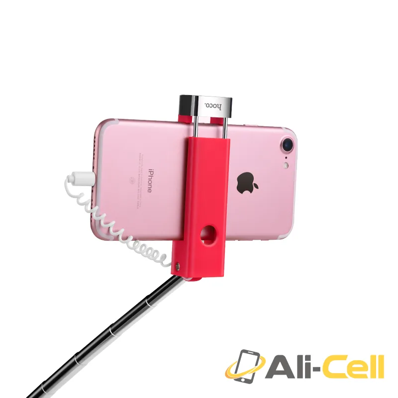 Selfie stick «K3A Beauty» Lightning wired handheld monopod — 4