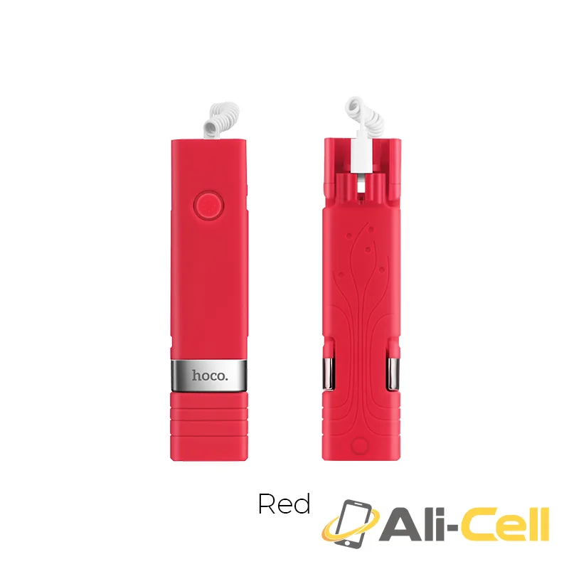 Selfie stick «K3A Beauty» Lightning wired handheld monopod