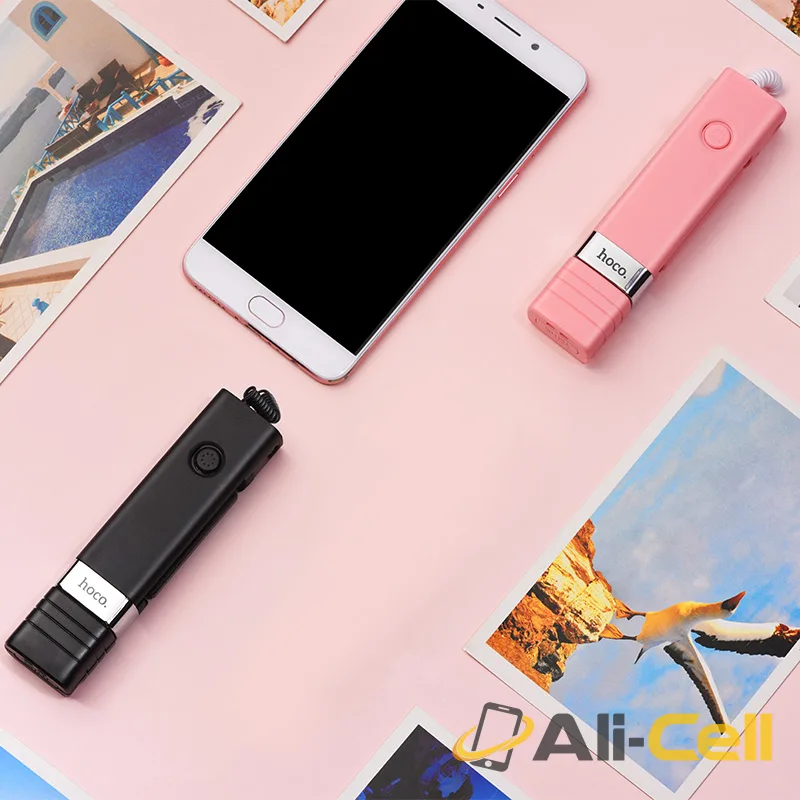 Selfie stick «K3A Beauty» Lightning wired handheld monopod — 6