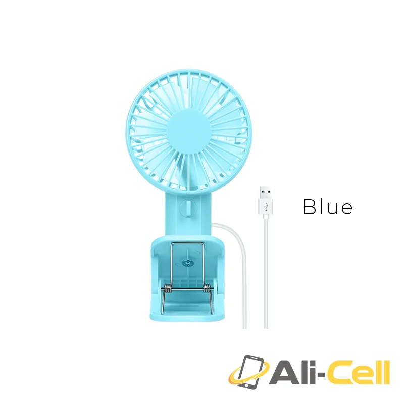 USB fan “F9 Double leaf” desktop clip adjustable angle