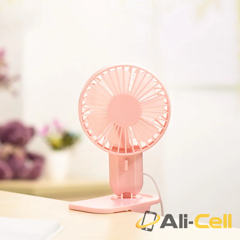 USB fan “F9 Double leaf” desktop clip adjustable angle — 5
