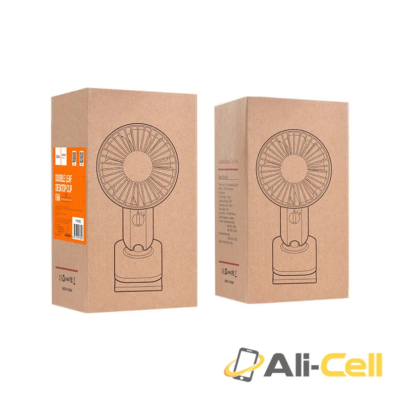 USB fan “F9 Double leaf” desktop clip adjustable angle — 7