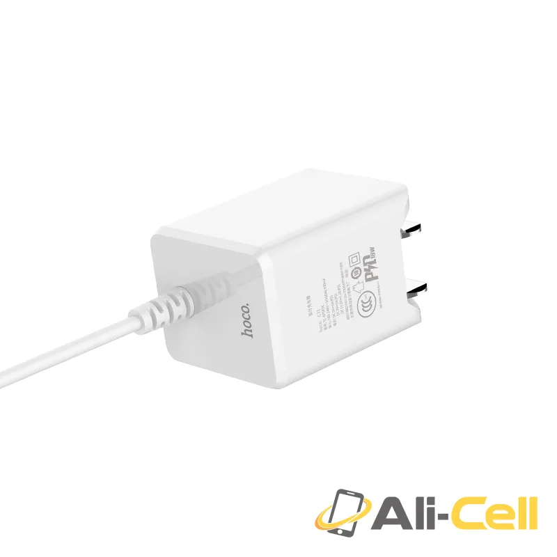 Wall charger “C31 PD” adapter with built-in Lightning cable (US) — 4