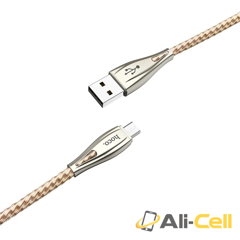 Cable USB to Micro-USB “U56 Metal armor” charging data sync (1.2m) — 2
