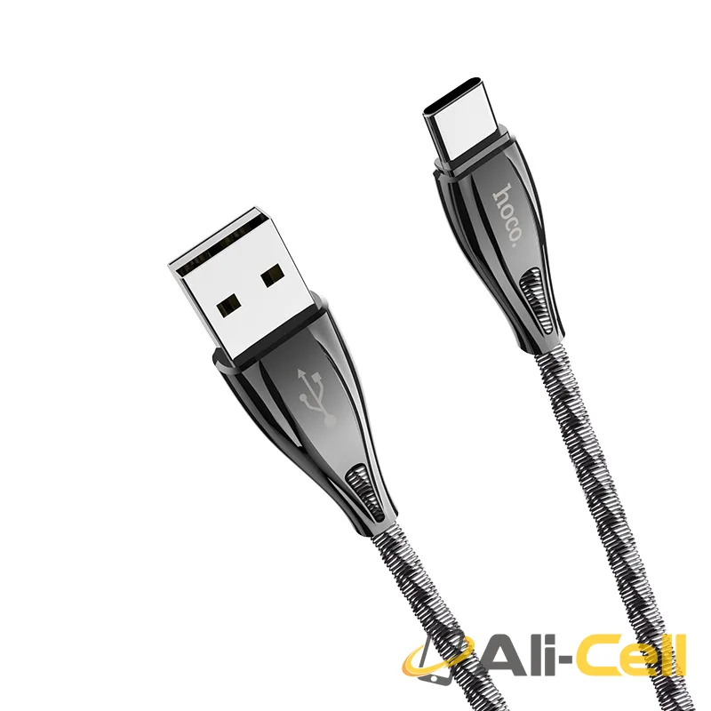 Cable USB to Type-C “U56 Metal armor” charging data sync (1.2m) — 2