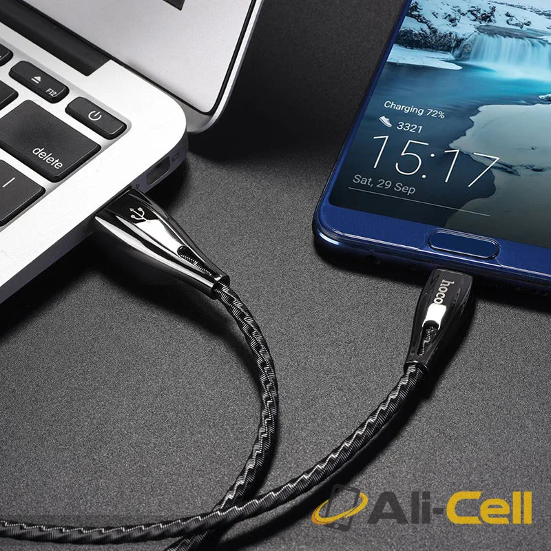 Cable USB to Type-C “U56 Metal armor” charging data sync (1.2m) — 6